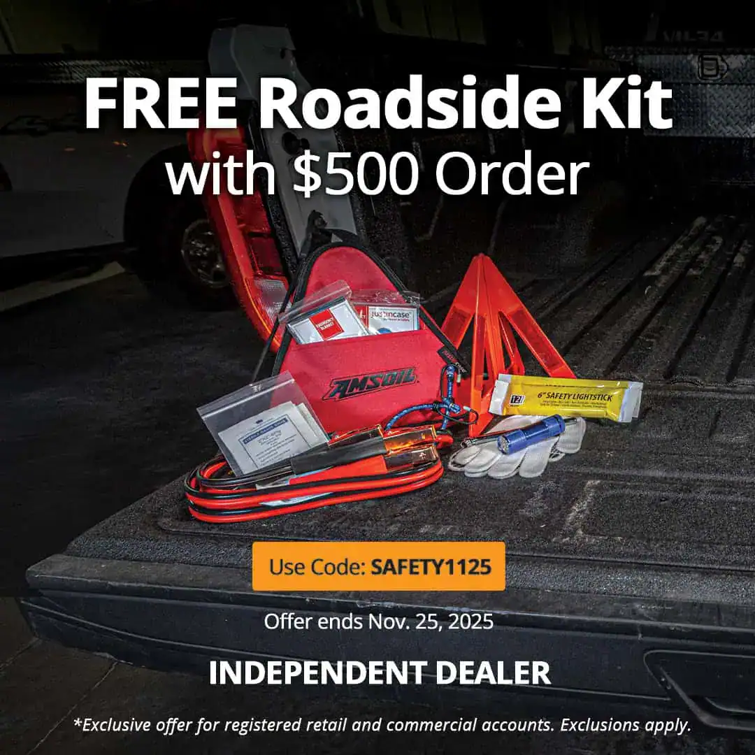 Free AMSOIL Plastic Funnel with Order of $75 or More