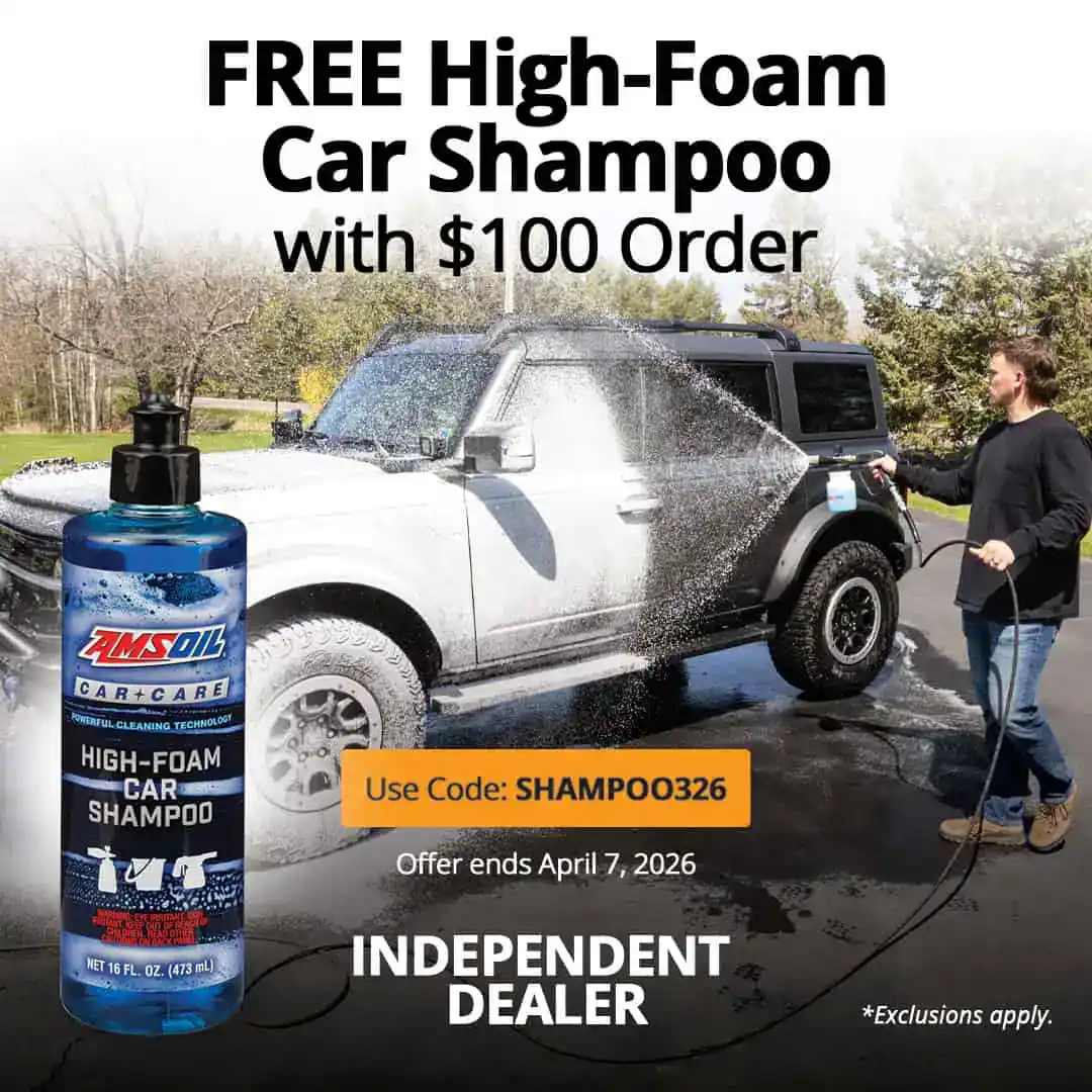 Free AMSOIL Plastic Funnel with Order of $75 or More