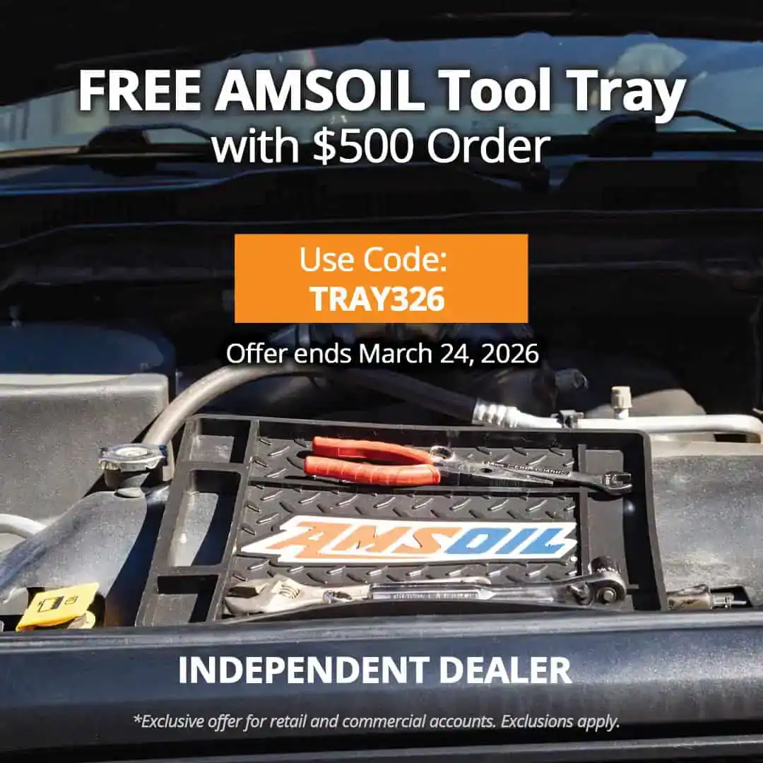 Free AMSOIL Plastic Funnel with Order of $75 or More