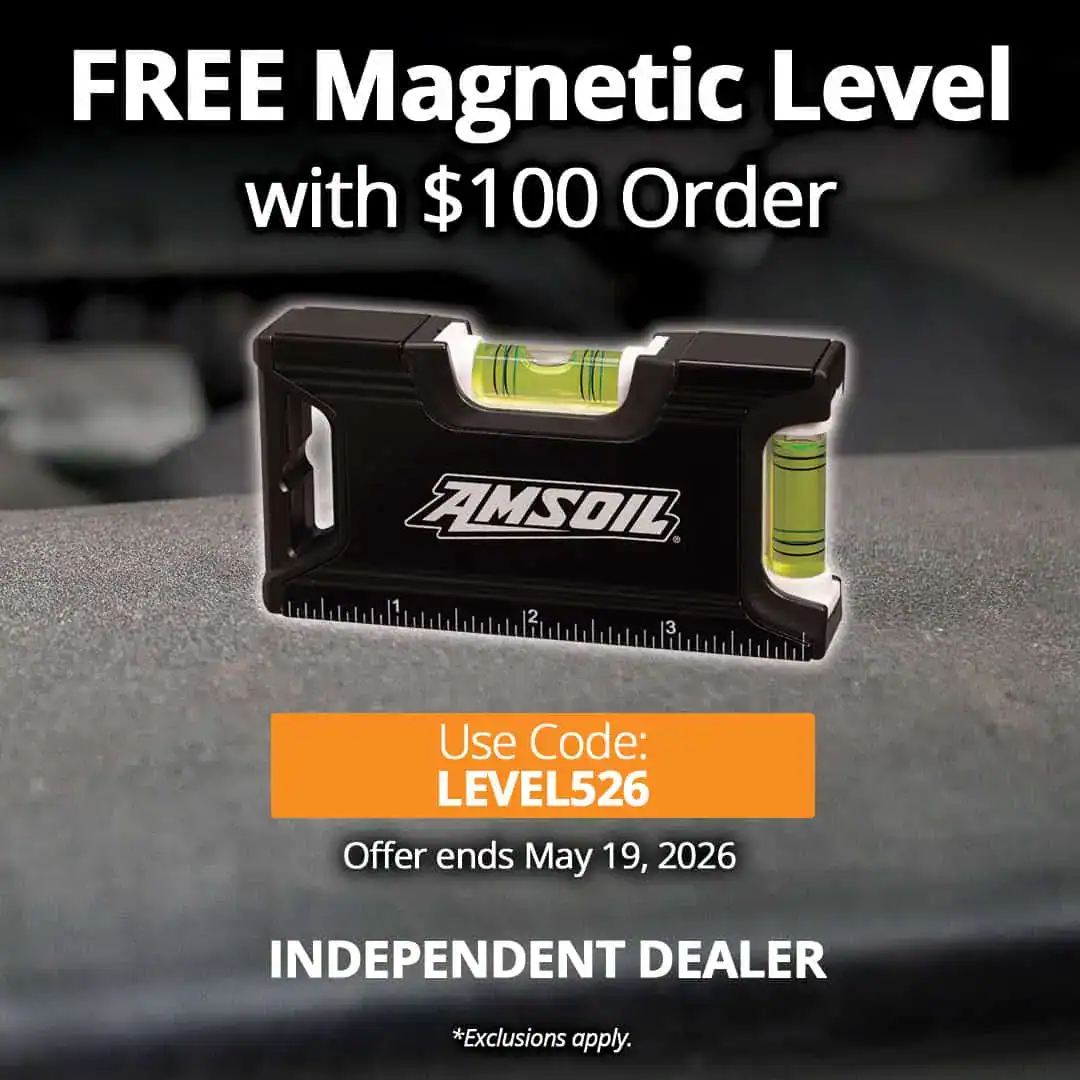 Free AMSOIL Plastic Funnel with Order of $75 or More