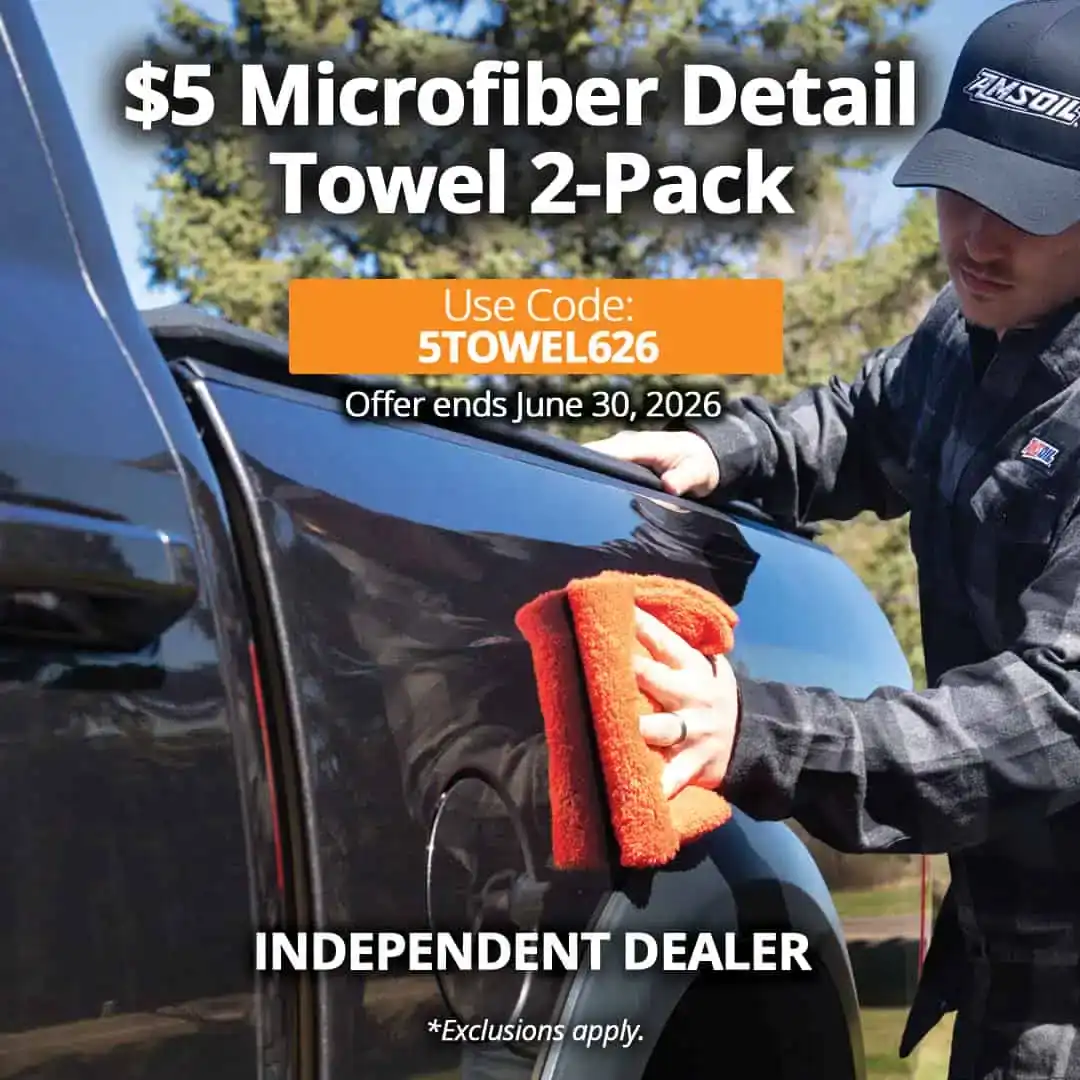 Free AMSOIL Plastic Funnel with Order of $75 or More