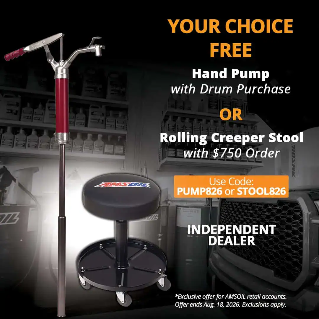 Free AMSOIL Plastic Funnel with Order of $75 or More
